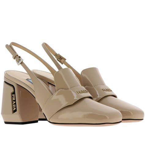 beige prada sandals|Prada women's high heeled sandals.